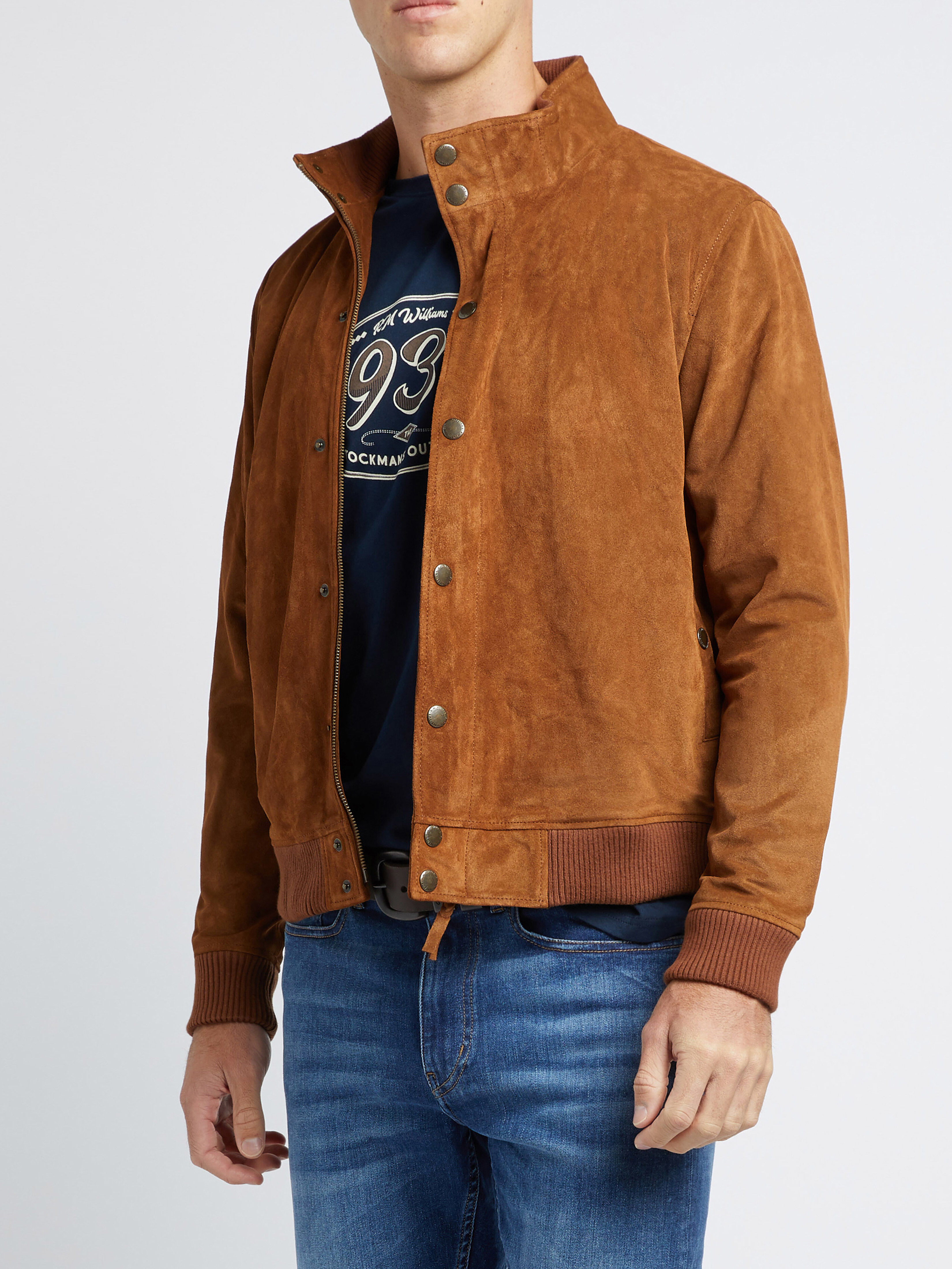Rm williams shearling jacket hotsell