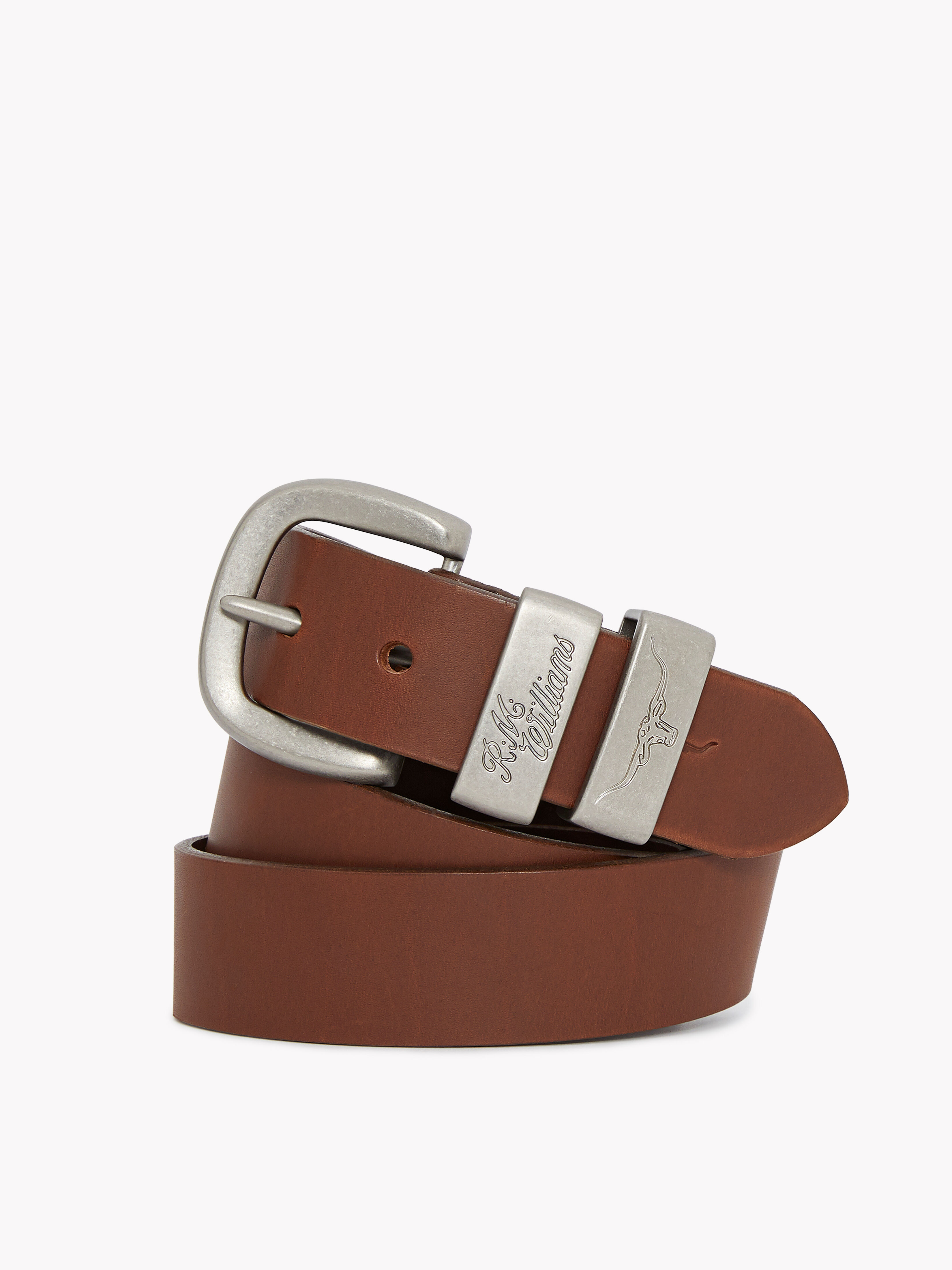 rm williams leather belt