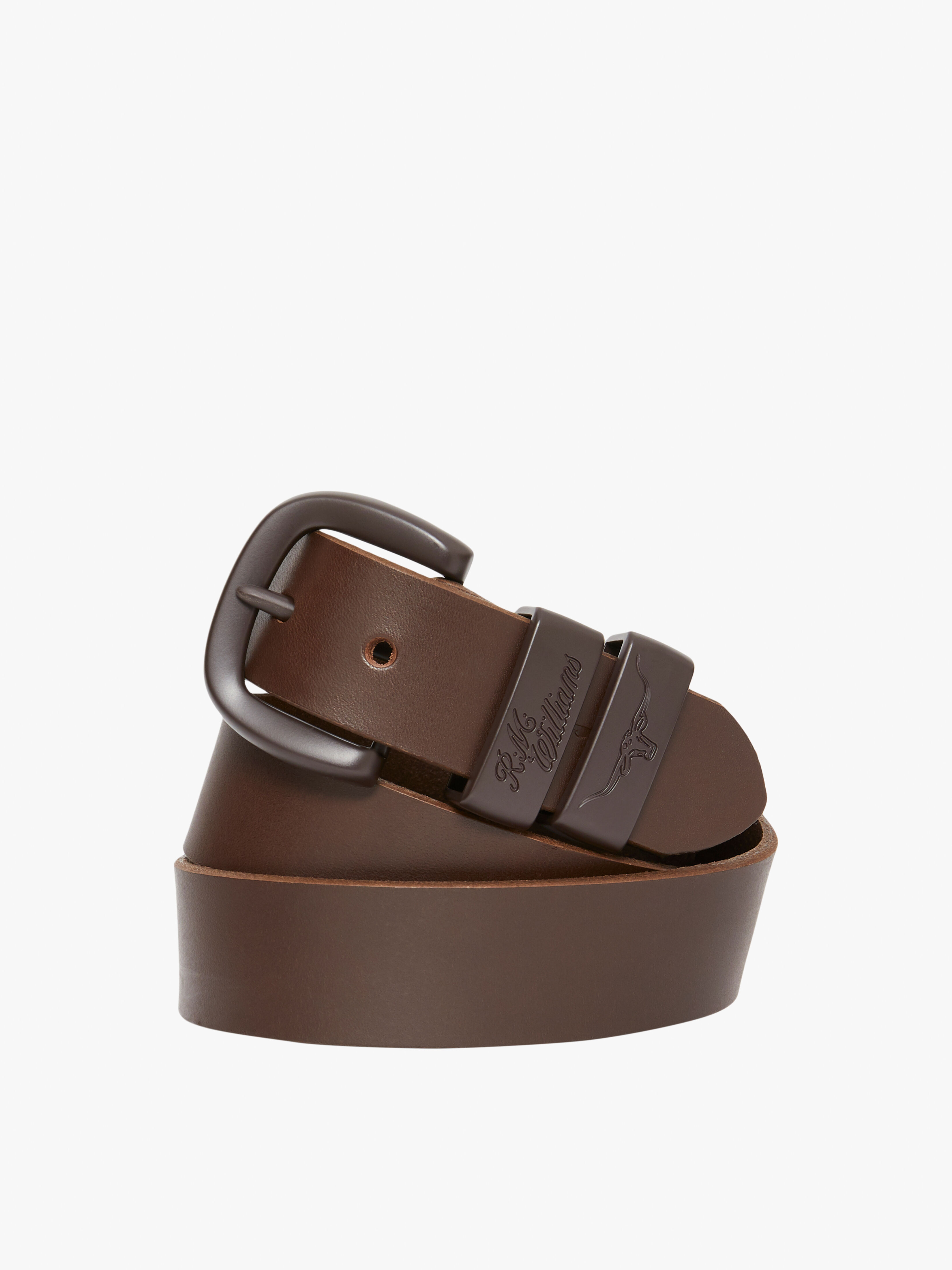 rm williams leather belt