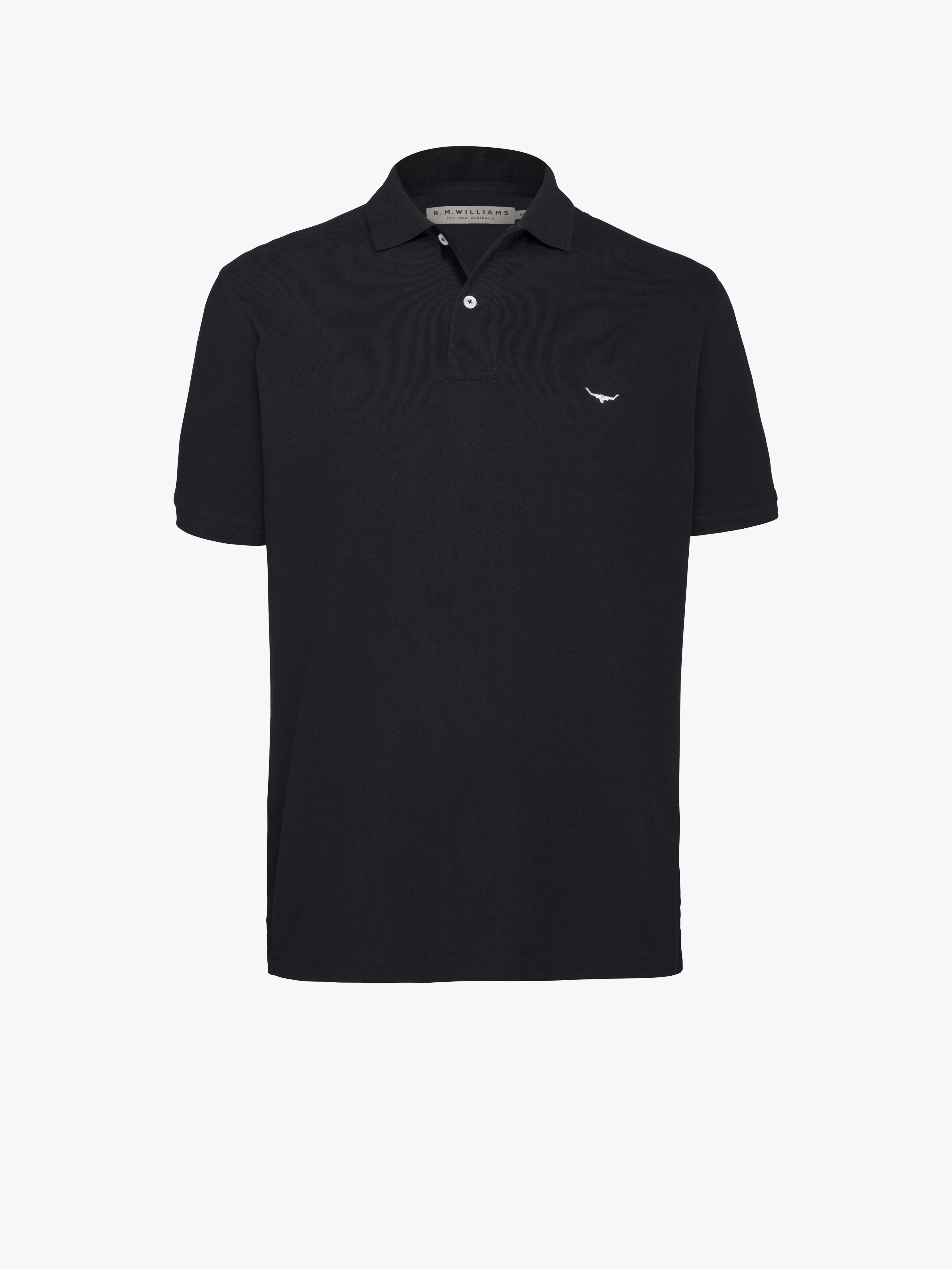 Rm williams long sleeve polo clearance
