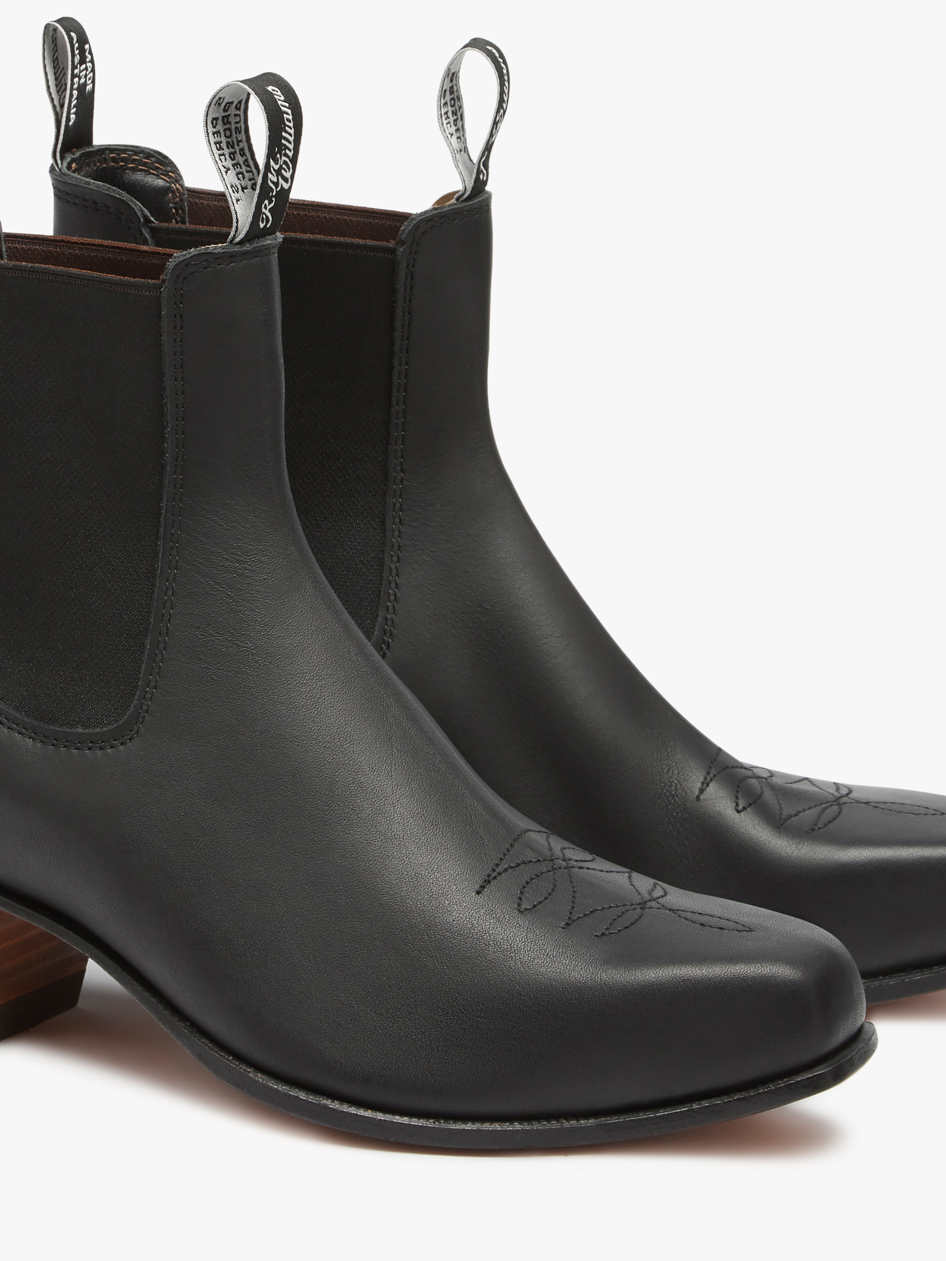 rm williams mens cuban heel boots