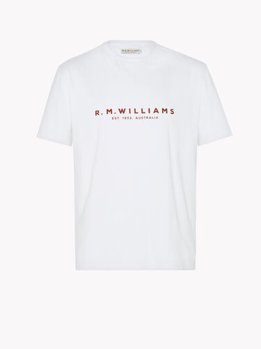 Logo T Shirt Men S T Shirts At R M Williams