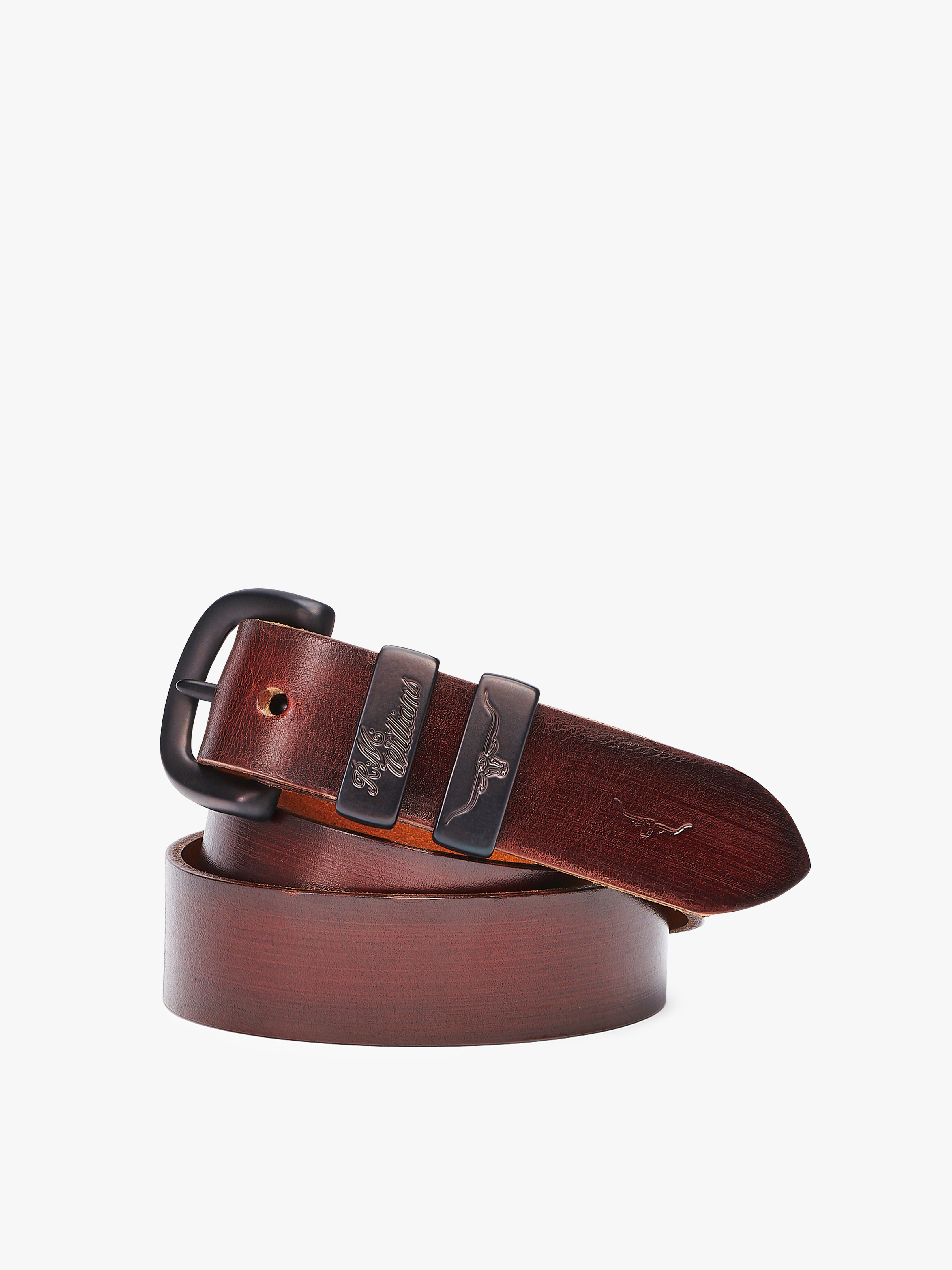 rm williams leather belt