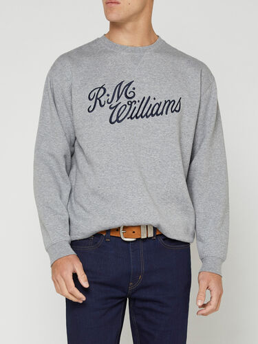 R M W Script Crew Neck R M Williams