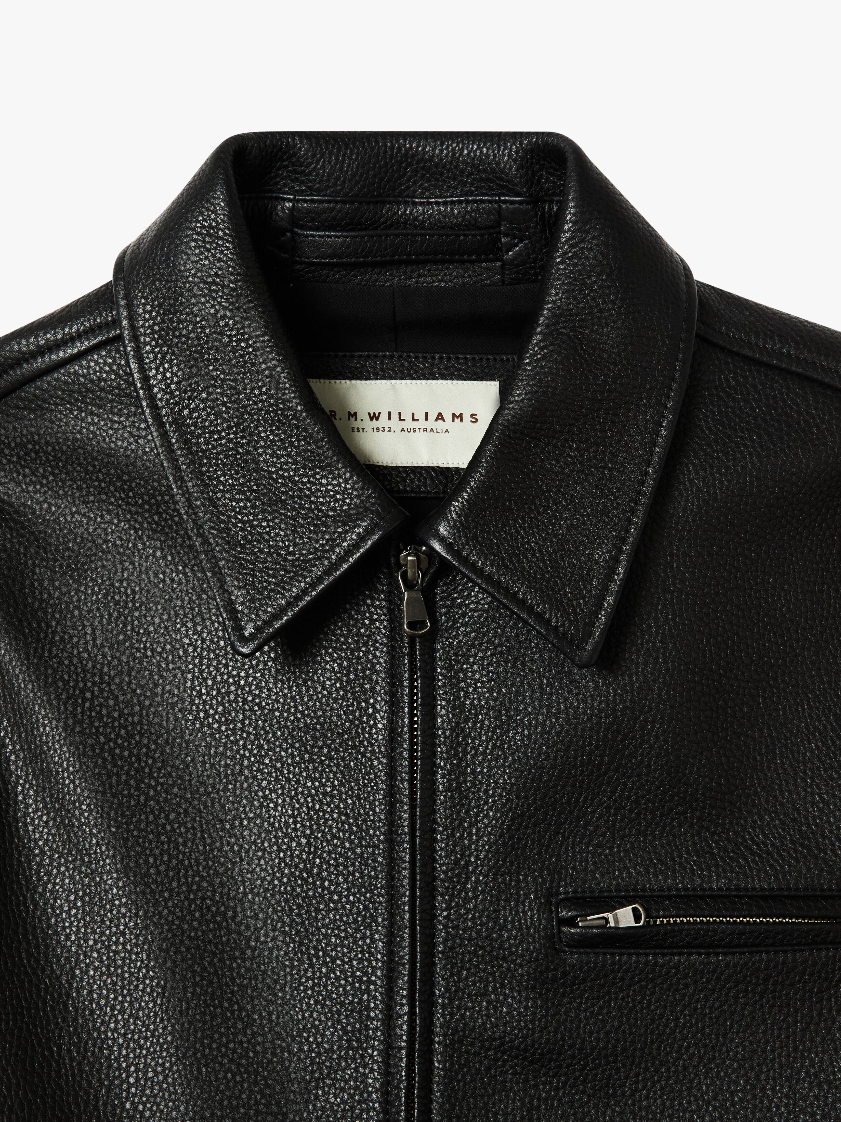 rm williams leather jacket