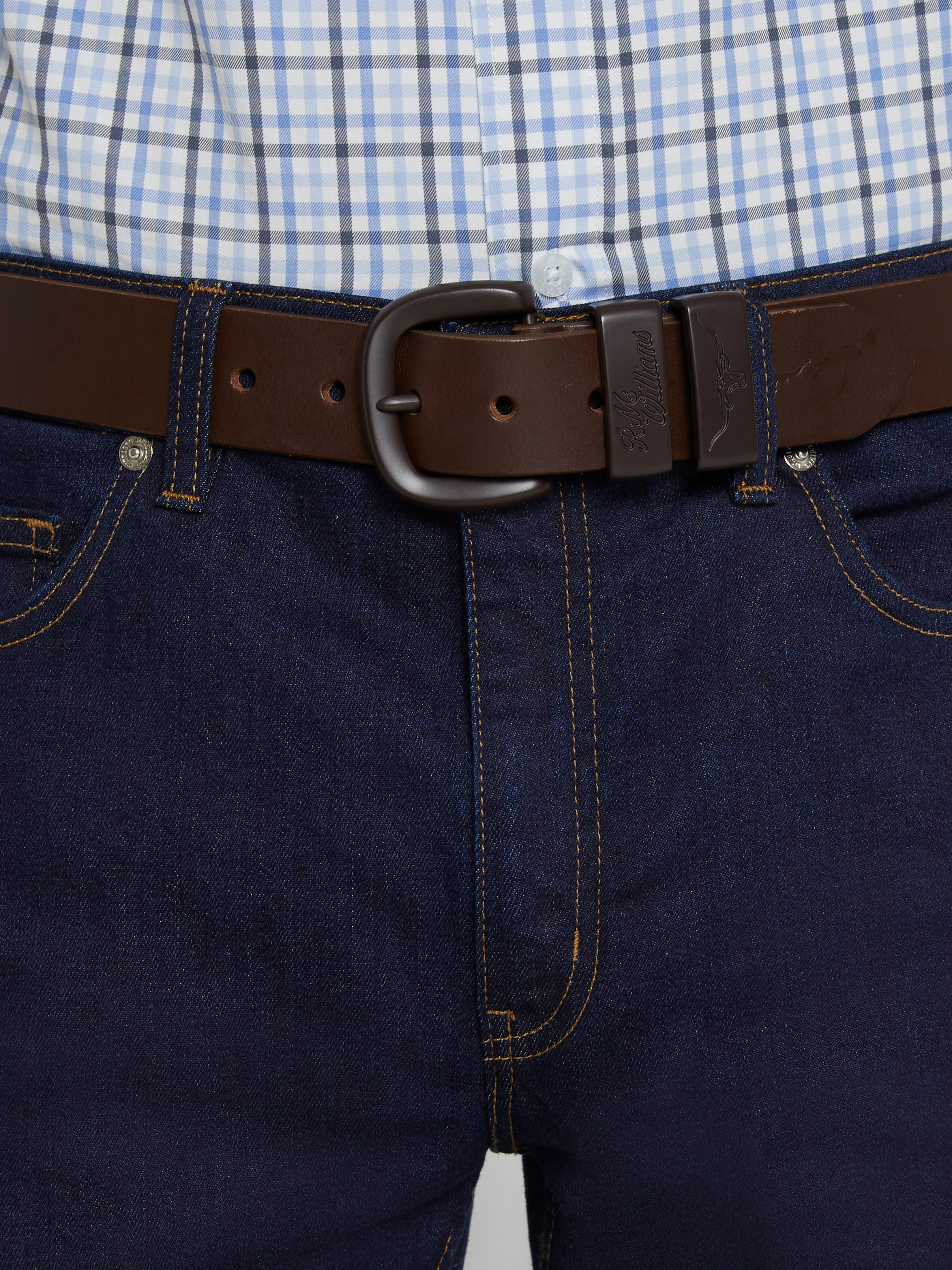 rm williams leather belt