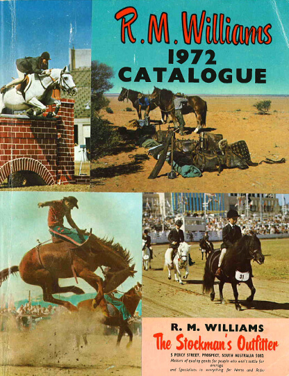 R.M.Williams 1972 catalogue R.M.Williams 1972 catalogue