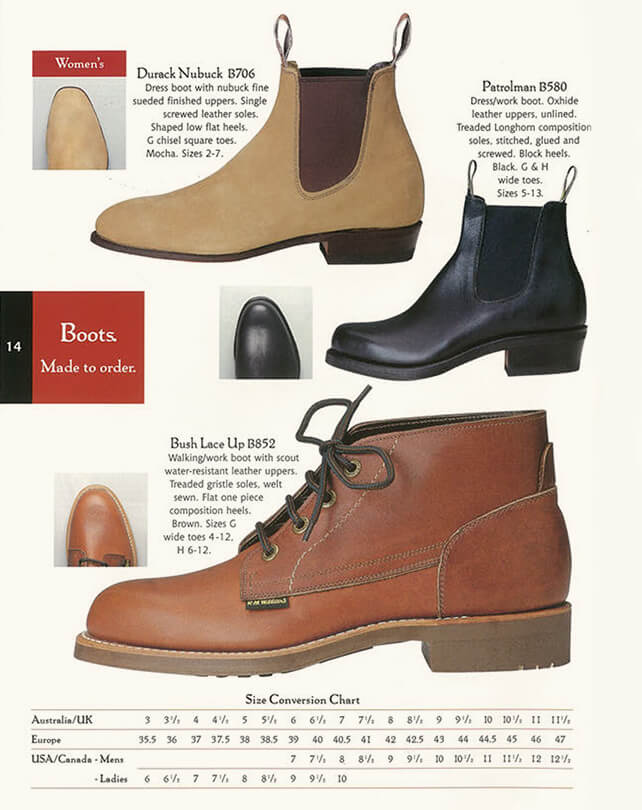 mens leather lace up boots australia