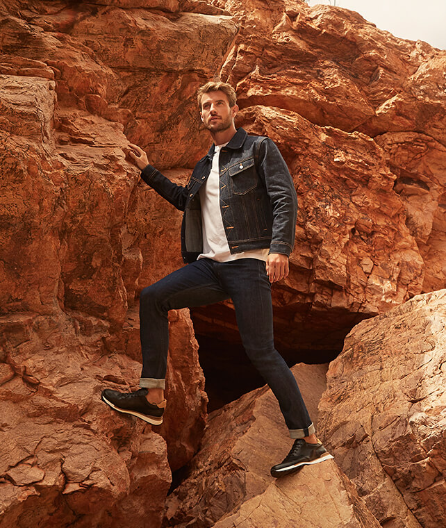 R.M.Williams denim head to toe with sneakers R.M.Williams denim head to toe with sneakers