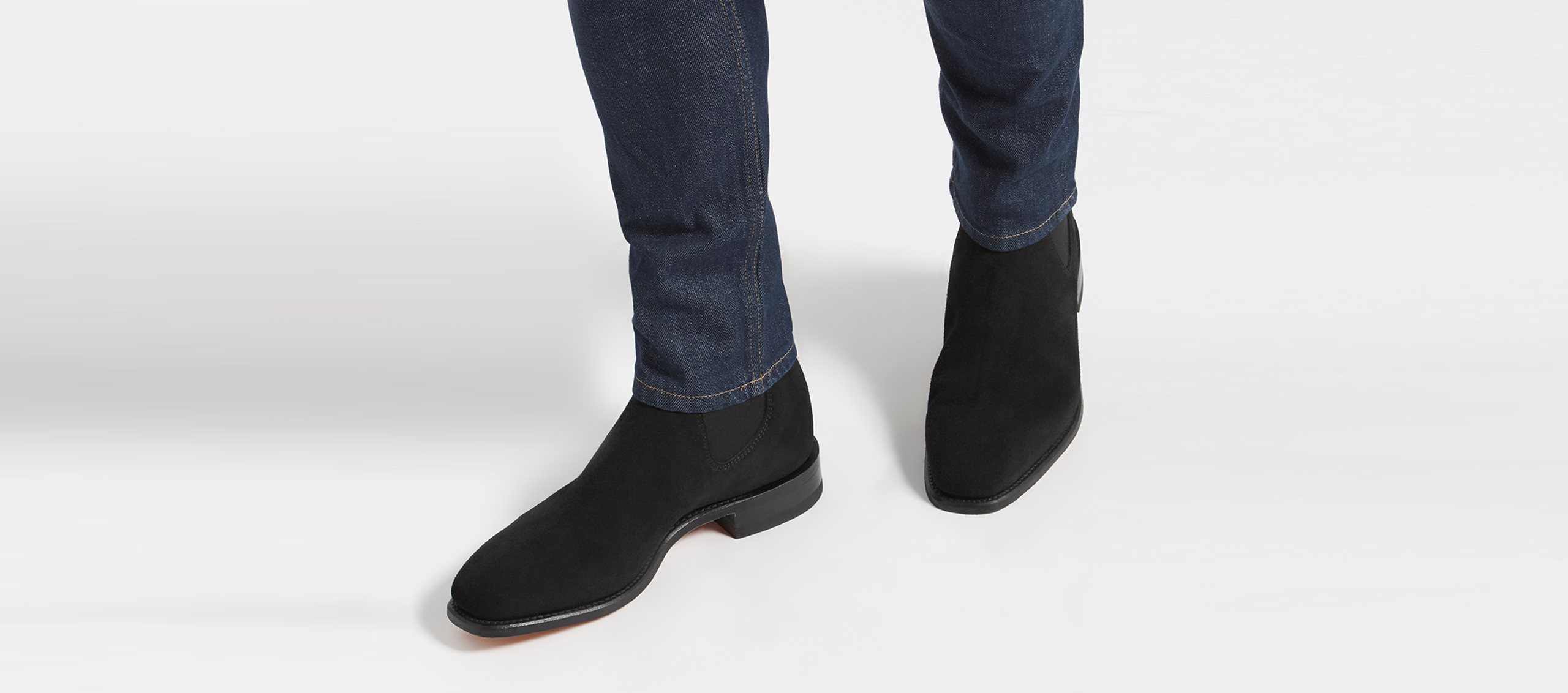 rm williams black suede boots