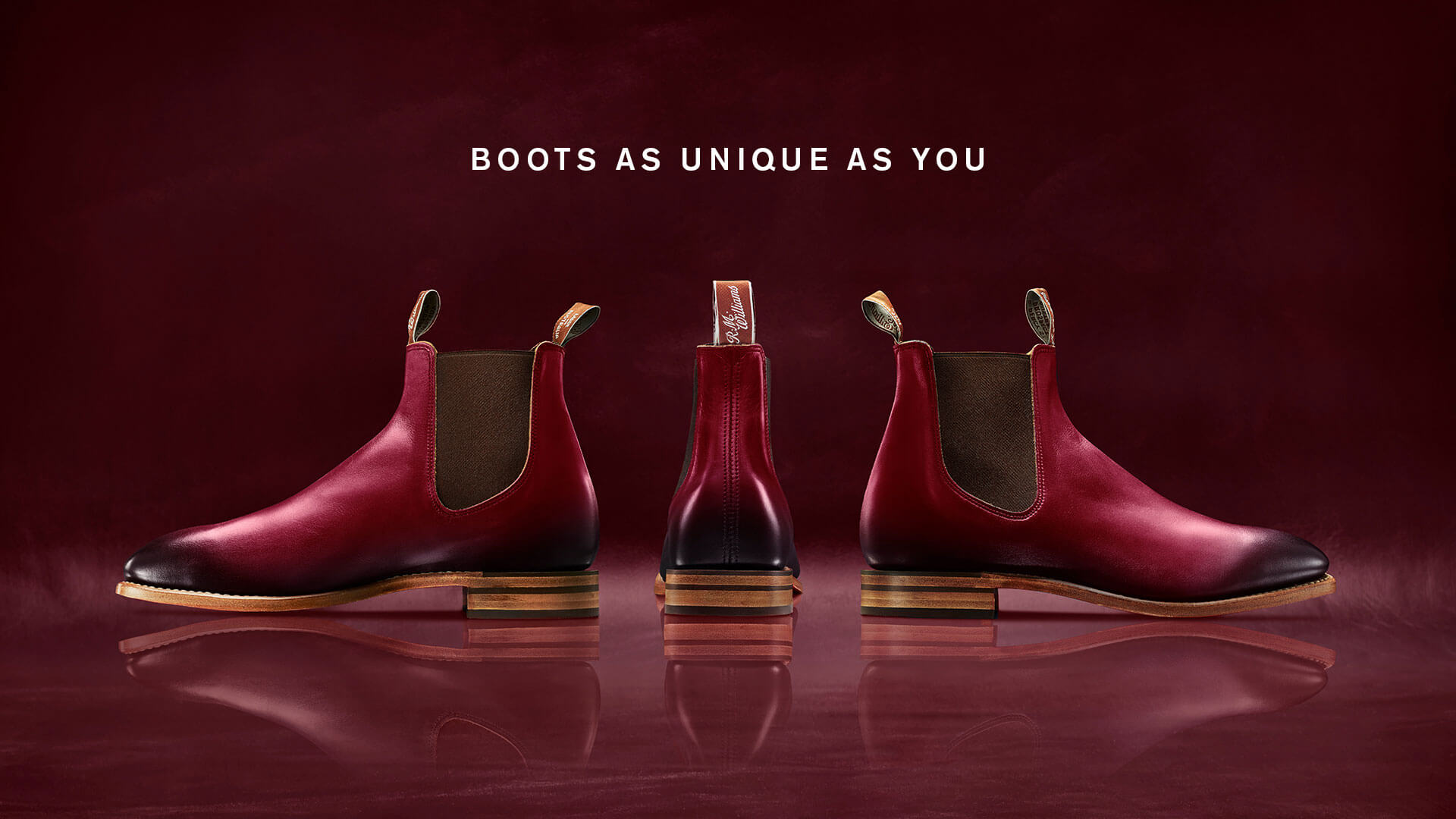 Rm williams red boots deals