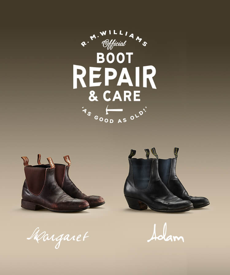 rm williams heel replacement