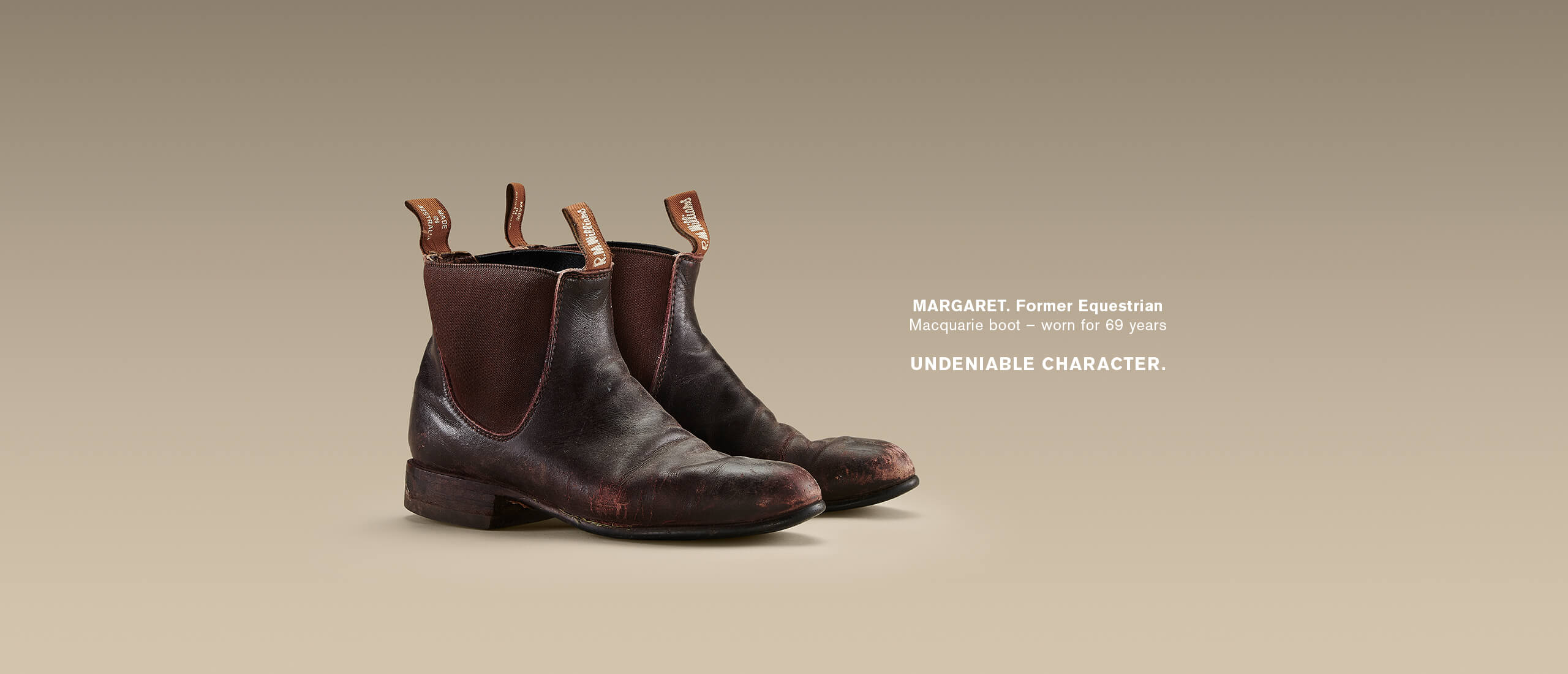 Margaret's R.M.Williams Macquarie boots Margaret's R.M.Williams Macquarie boots