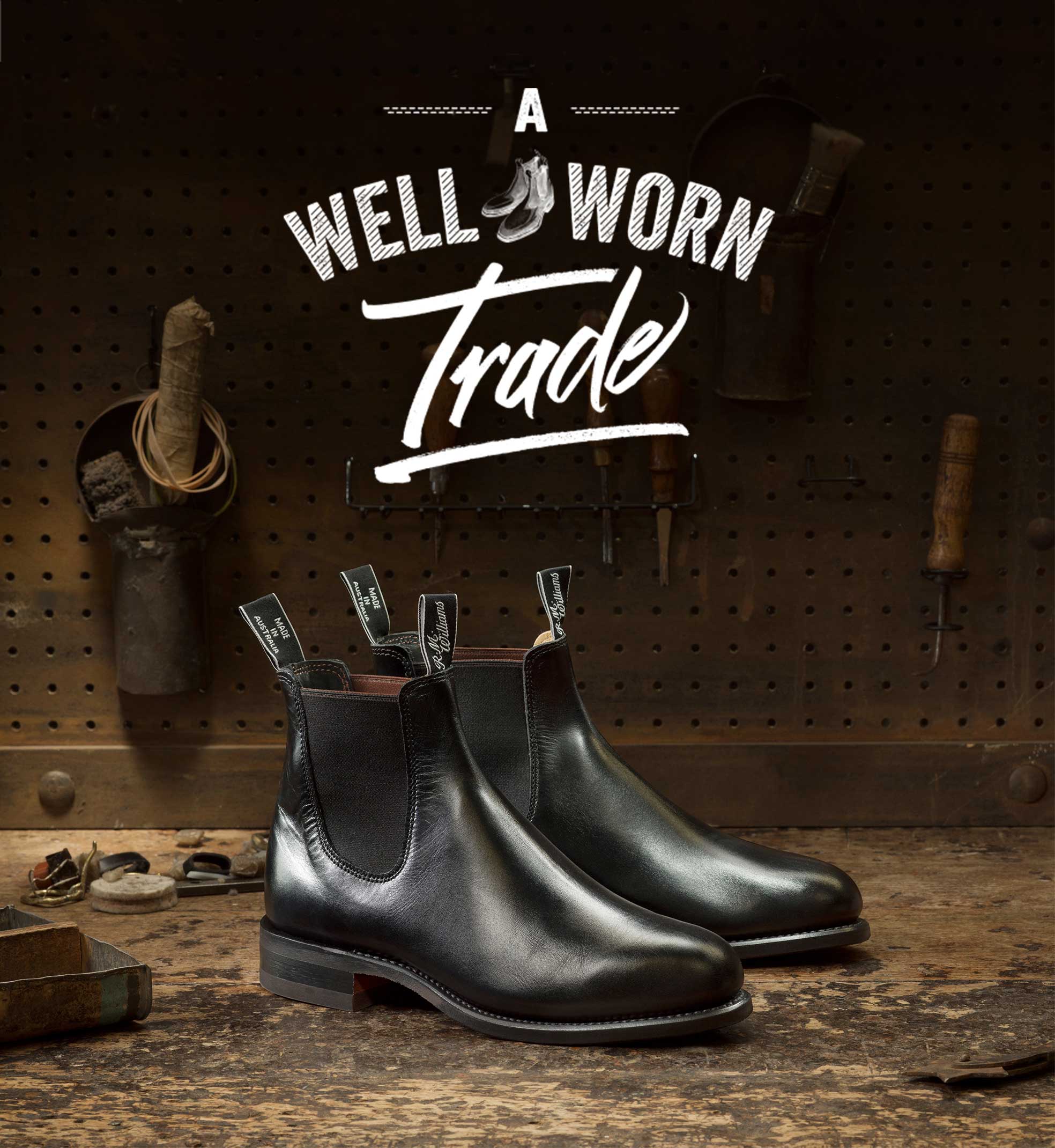 Trade in your boots Trad in your boots