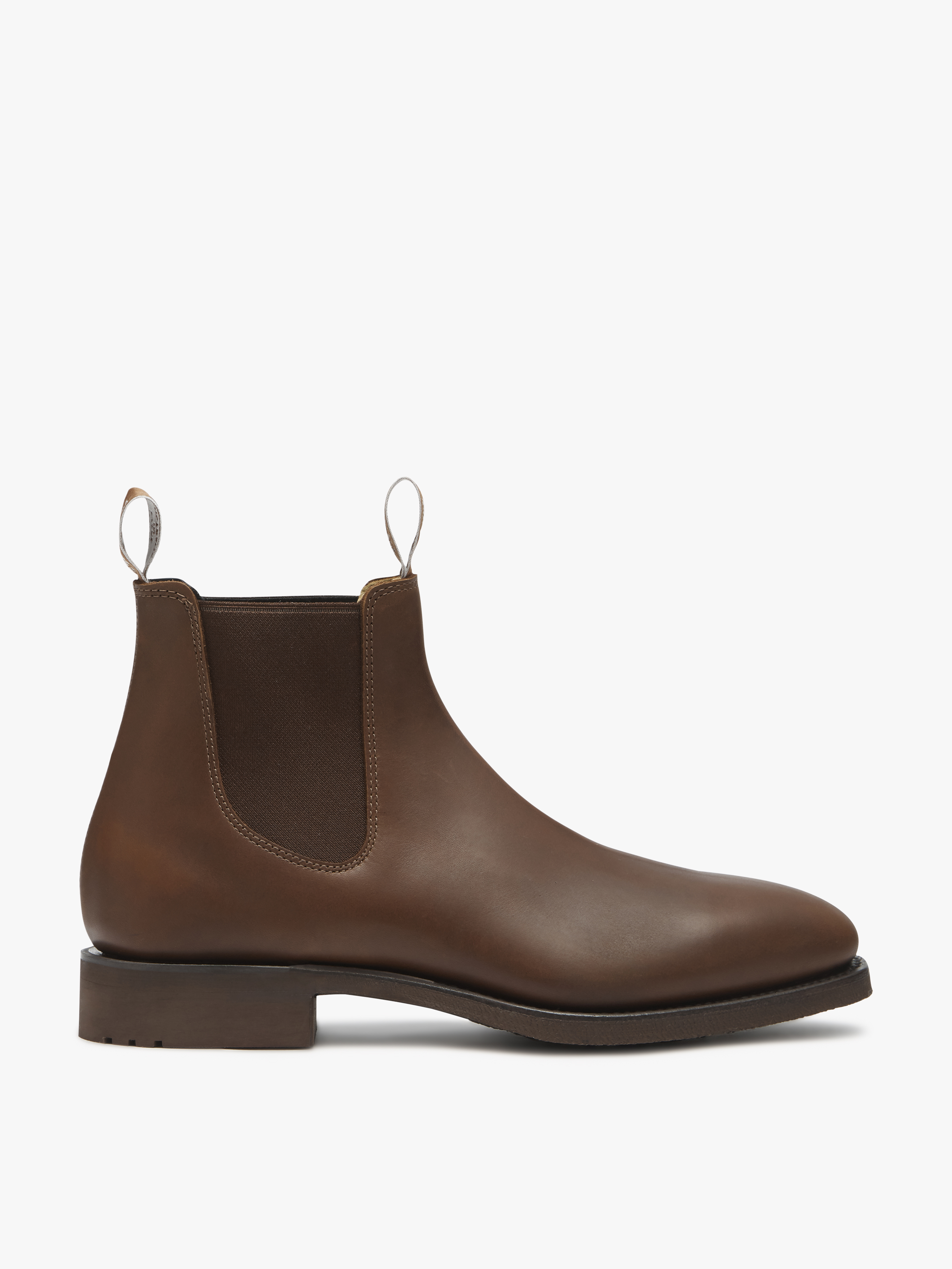 mens distressed leather chelsea boots