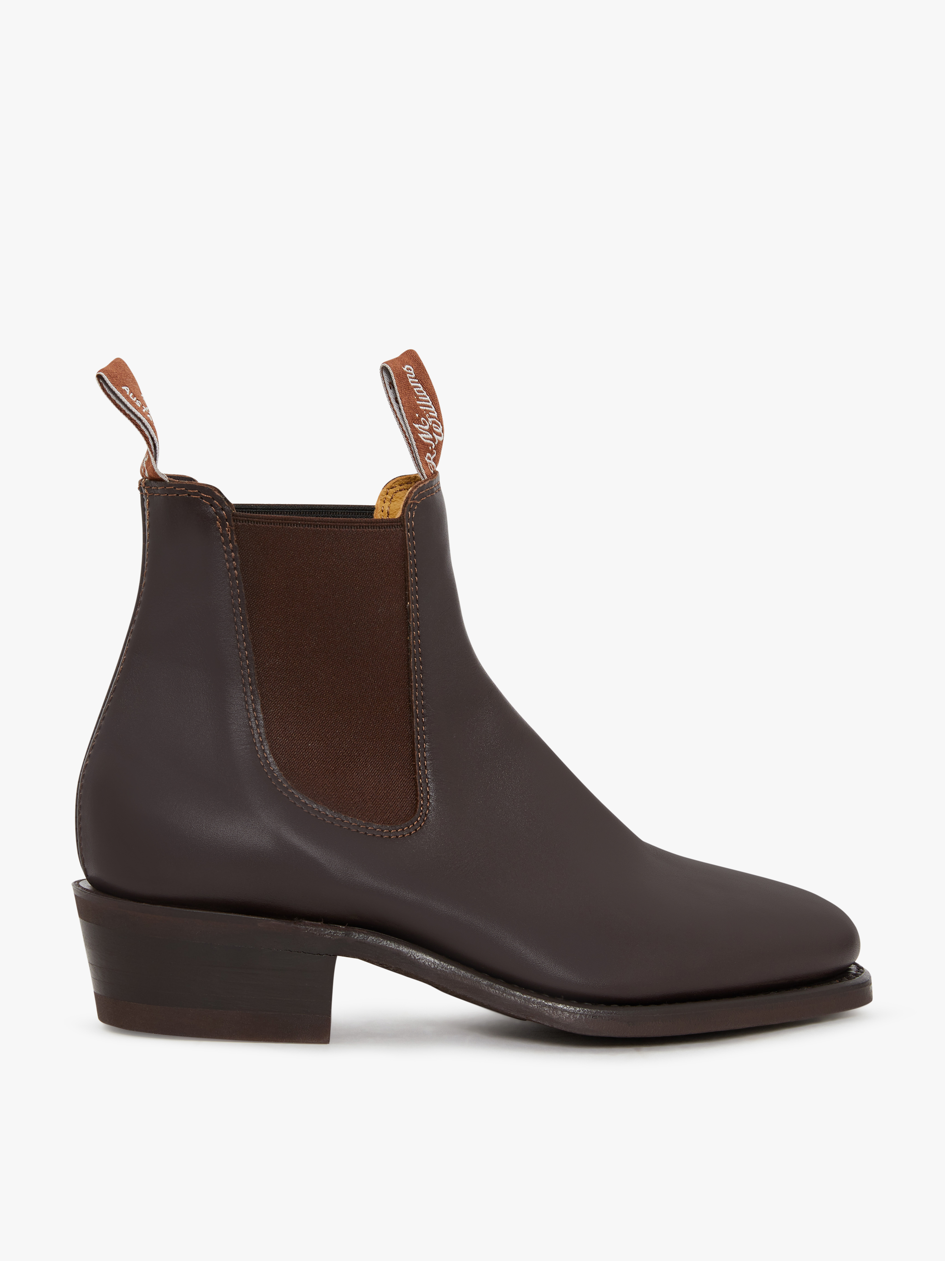 R.M.Williams - Women's Lady Yearling Boot, Chestnut, (Size 8)