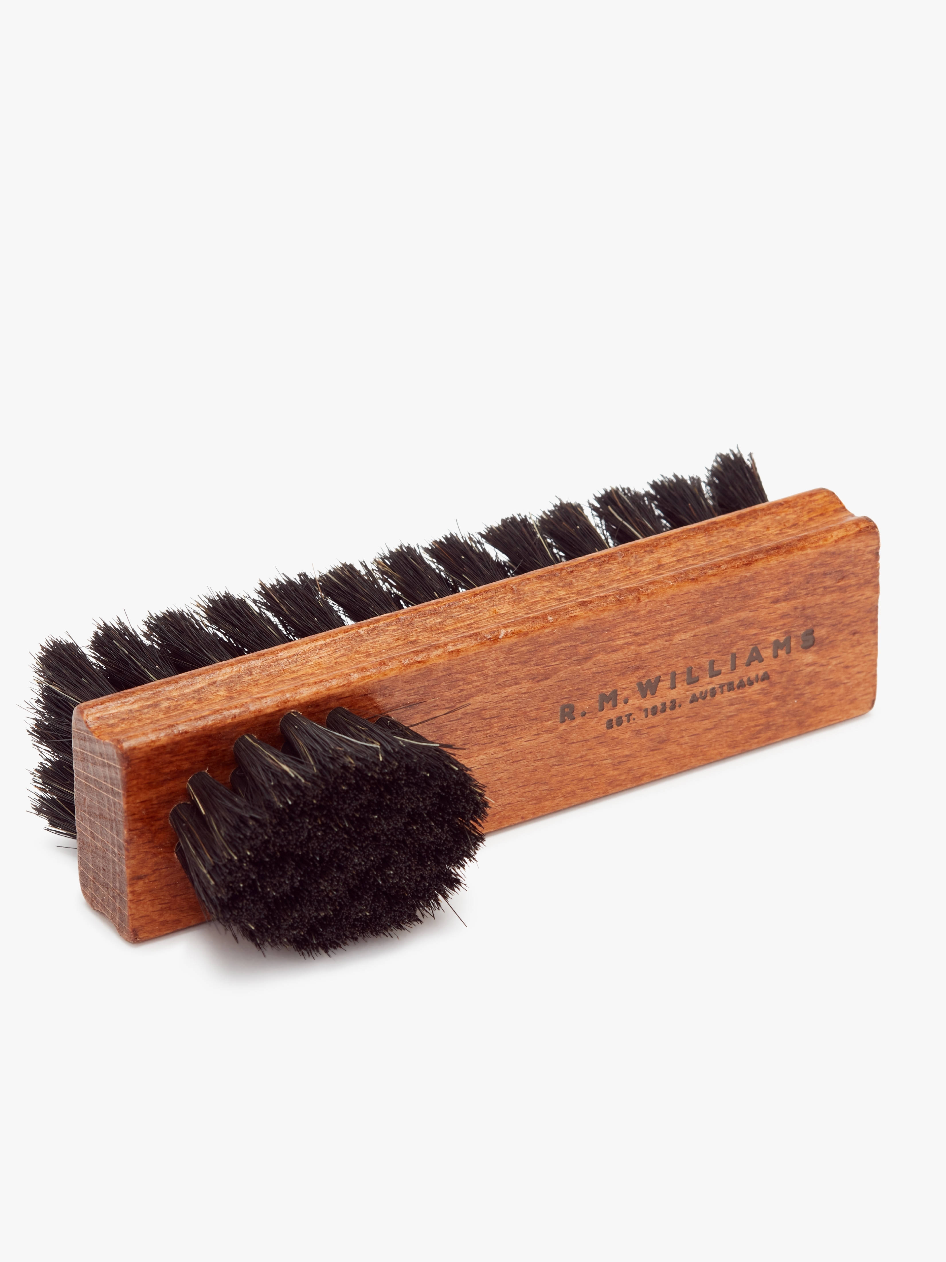 Black and Natural RM Williams Double Sided Brush 