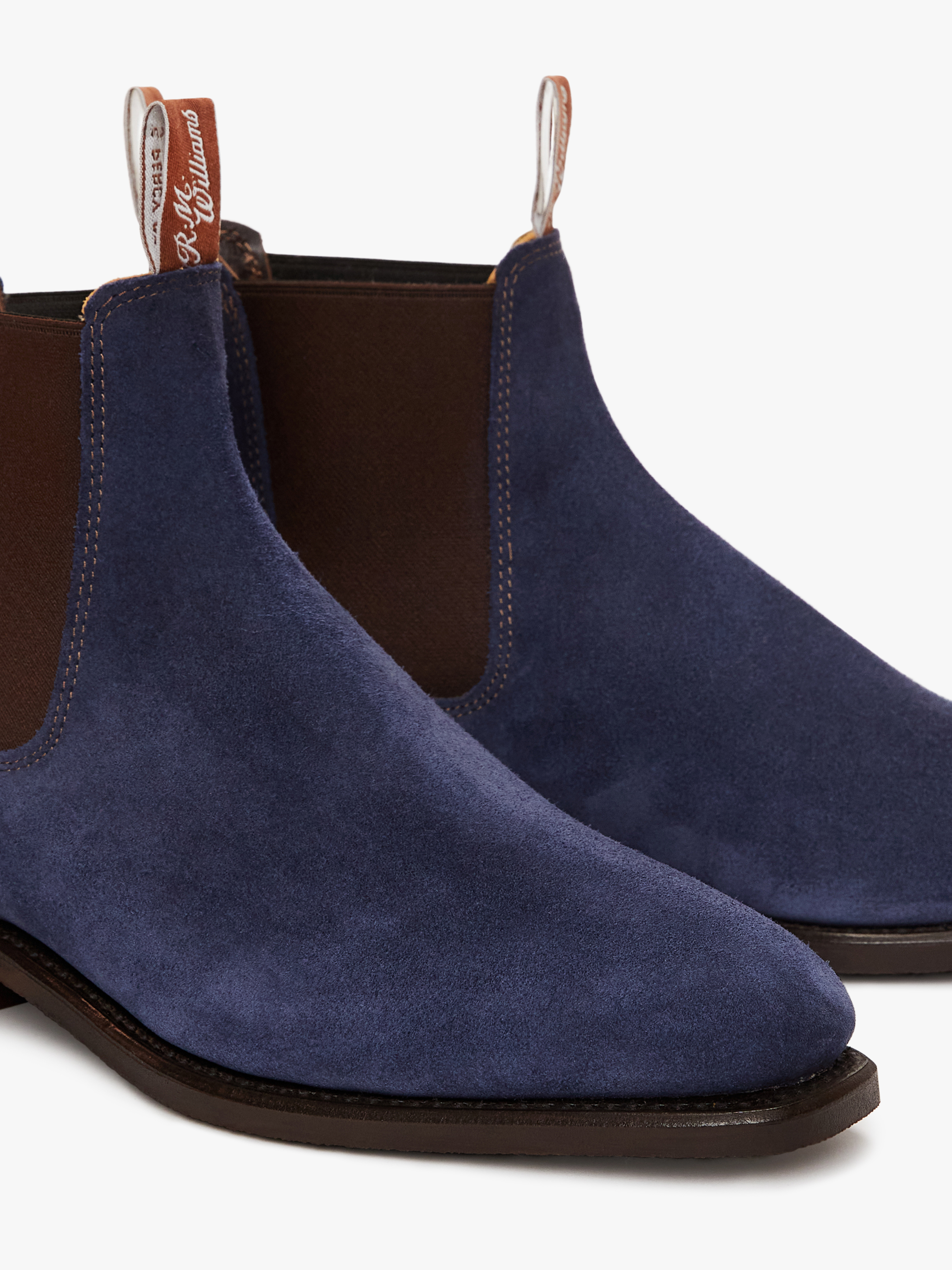 Rm williams blue suede cheap