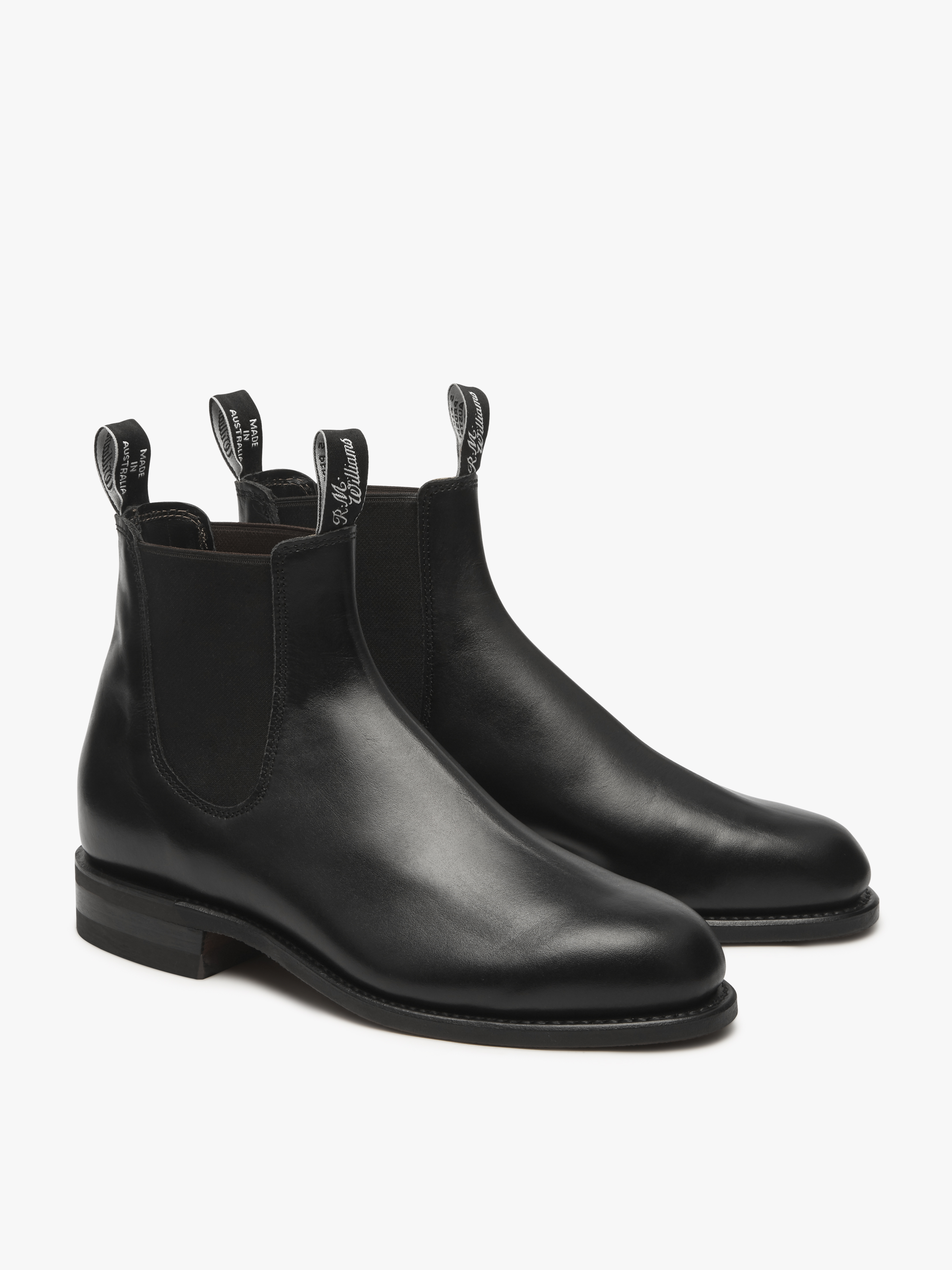Black Comfort Turnout Boots | R.M 